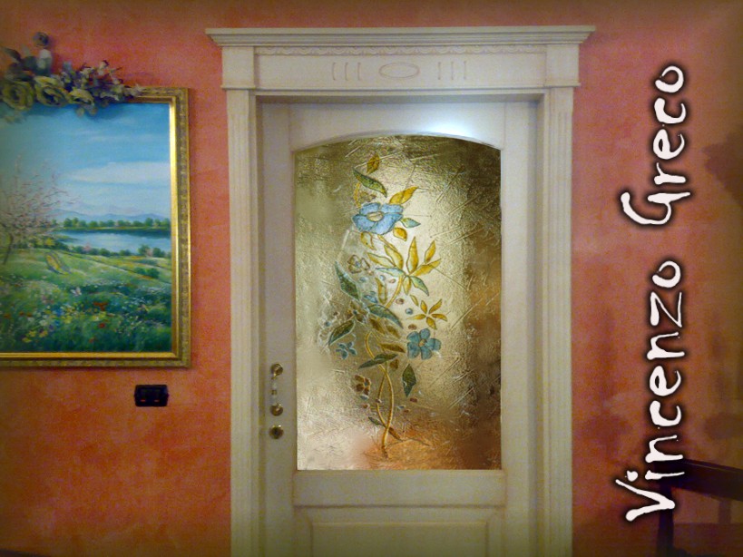 Vetrate Artistiche Per Porte Interne In Vetrofusione
